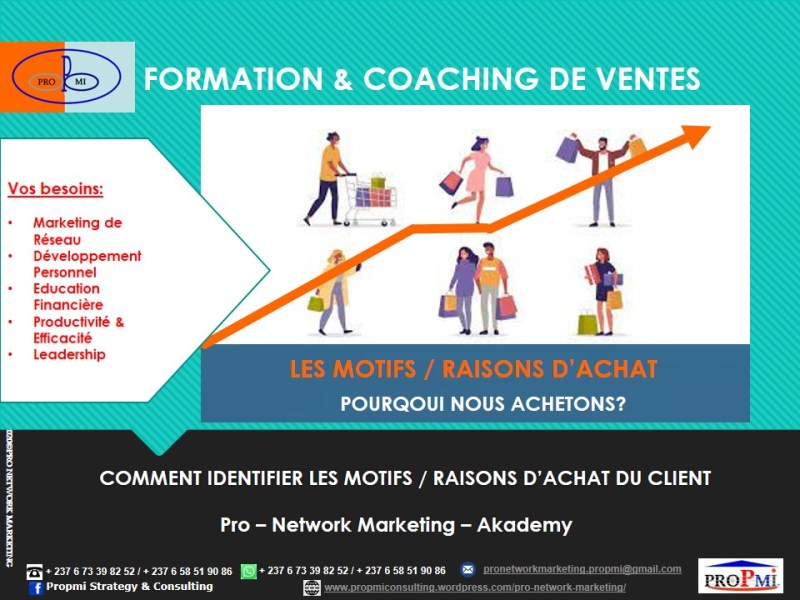 Comment identifier les motifs / raisons d’achat du&nbsp;client