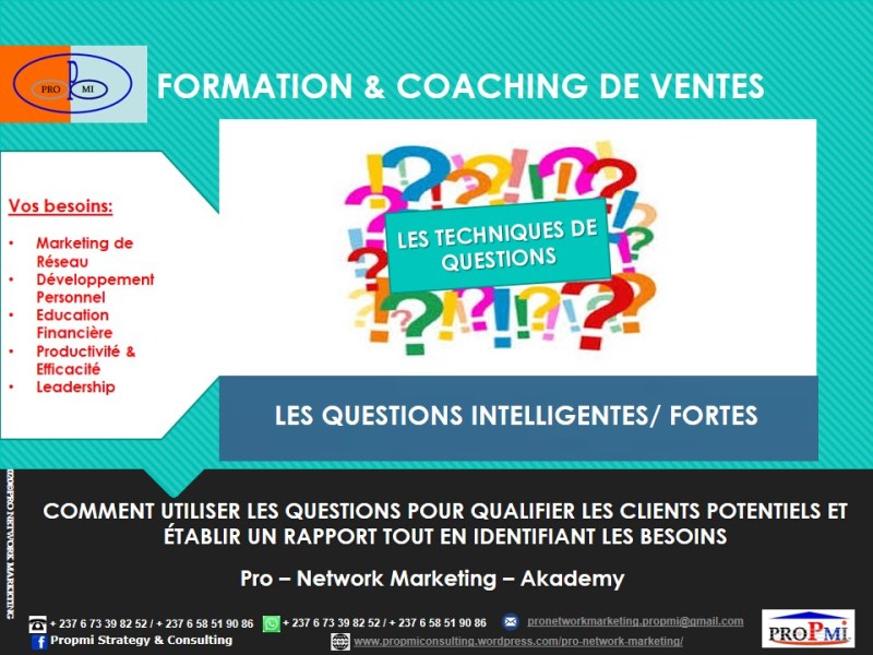Comment utiliser les questions pour qualifier les clients potentiels et établir un rapport tout en identifiant les&nbsp;besoins